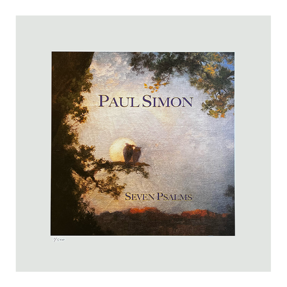 Seven Psalms Vinyl + Numbered Lithograph